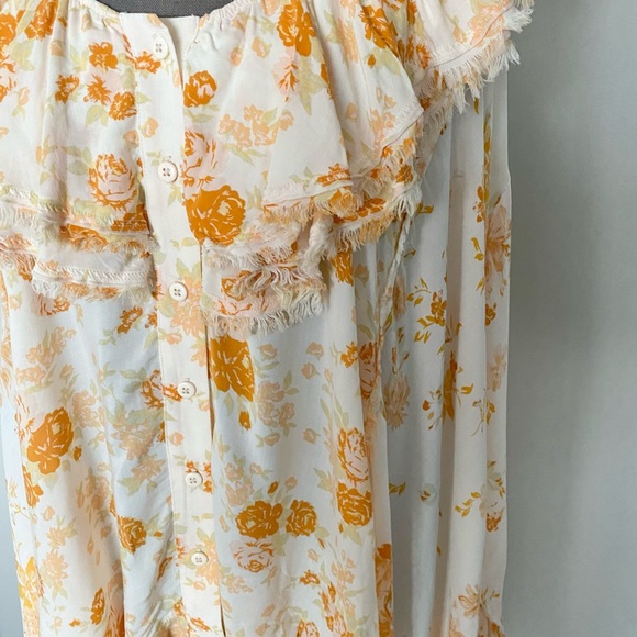 Free People Lorretta Printed Tunic XS NWOT - Picture 4 of 9